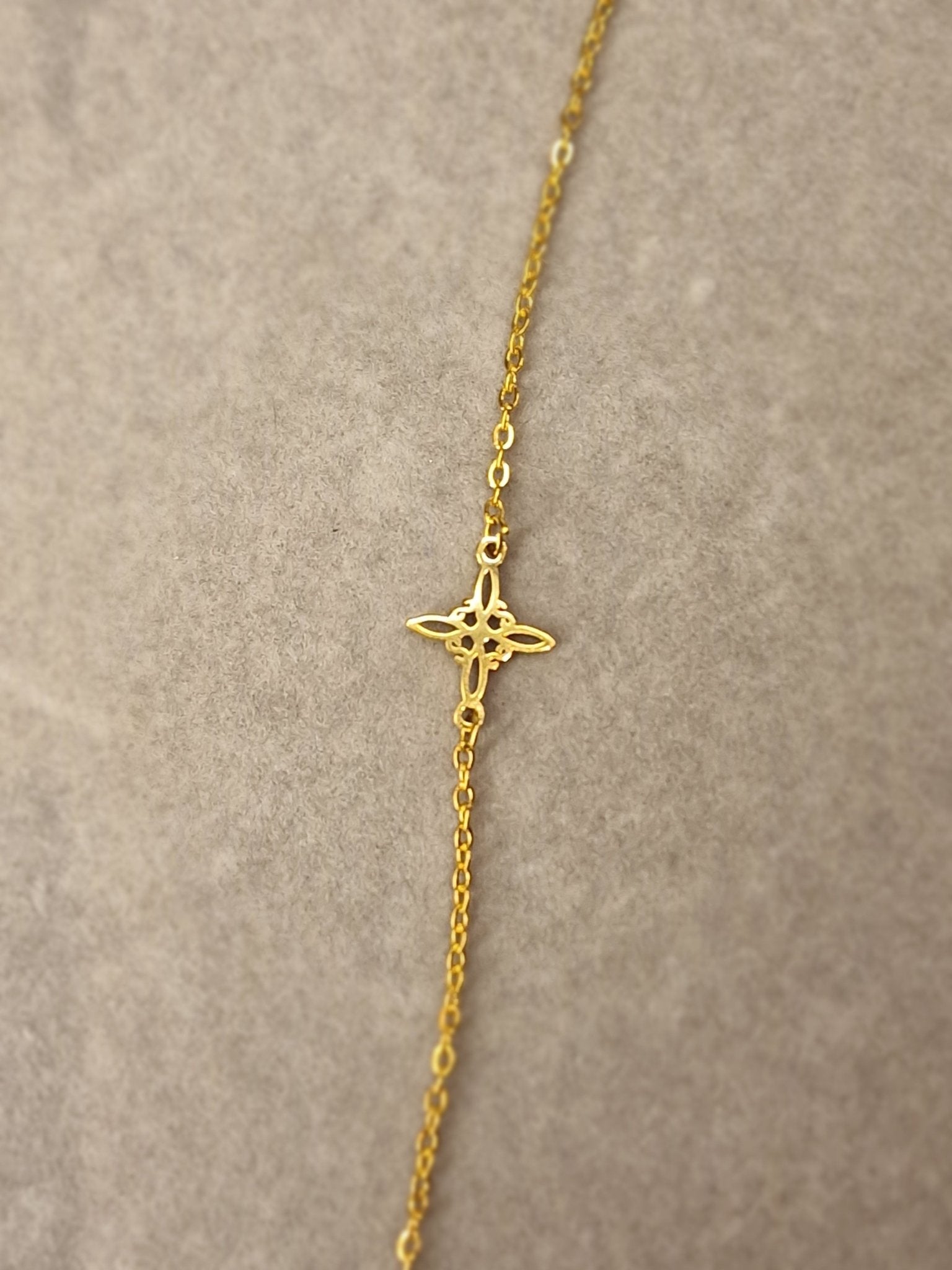 Pulsera Nudo de Bruja Acero