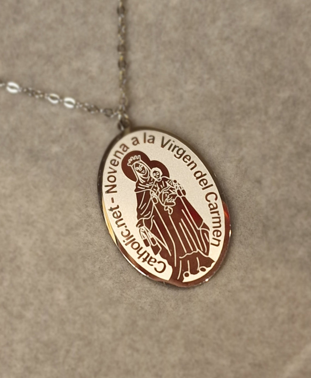 Collar Virgen del Carmen