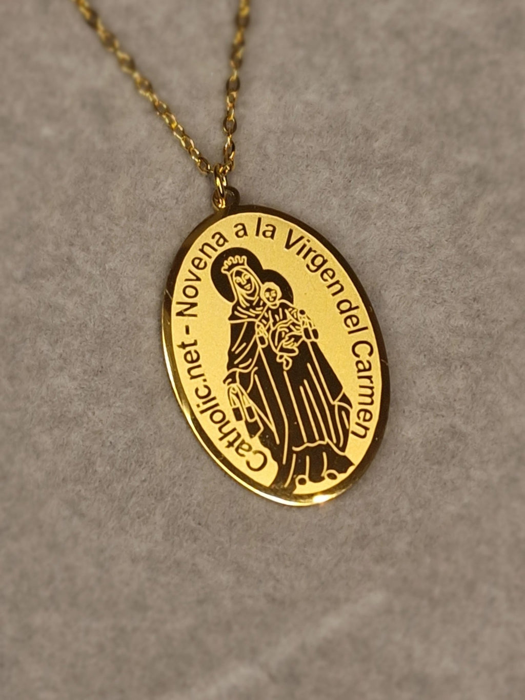 Collar Virgen del Carmen