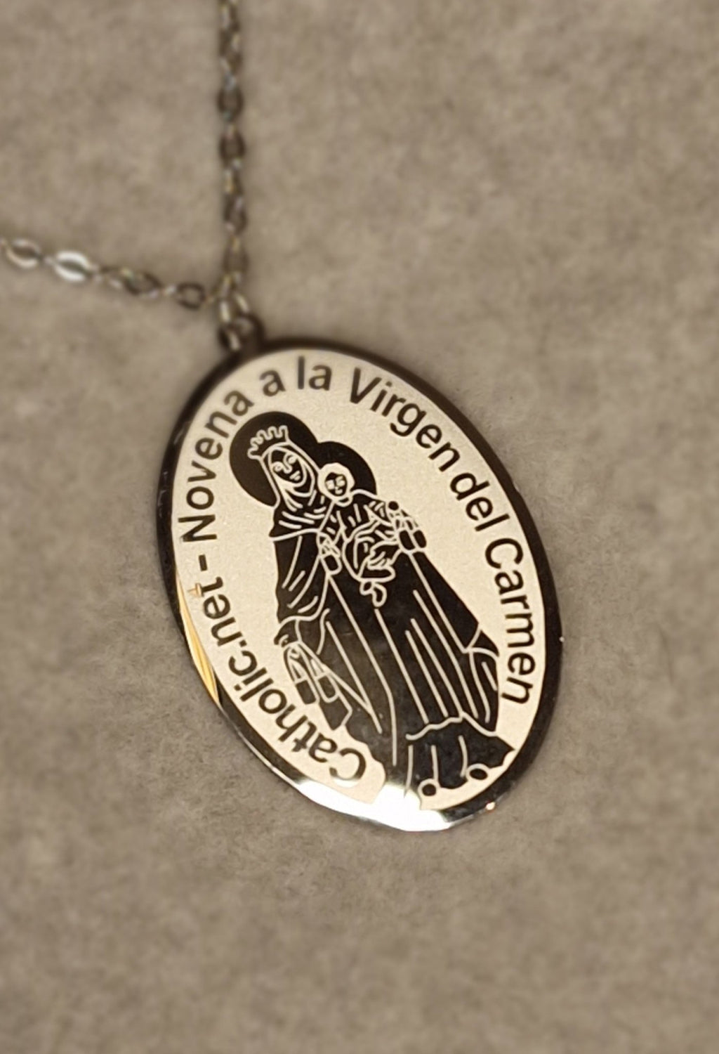 Collar Virgen del Carmen