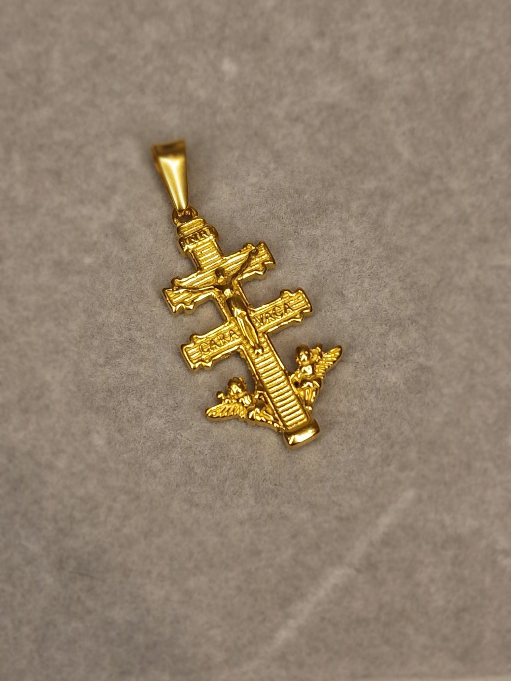 Collar Cruz de Caravaca Hombre