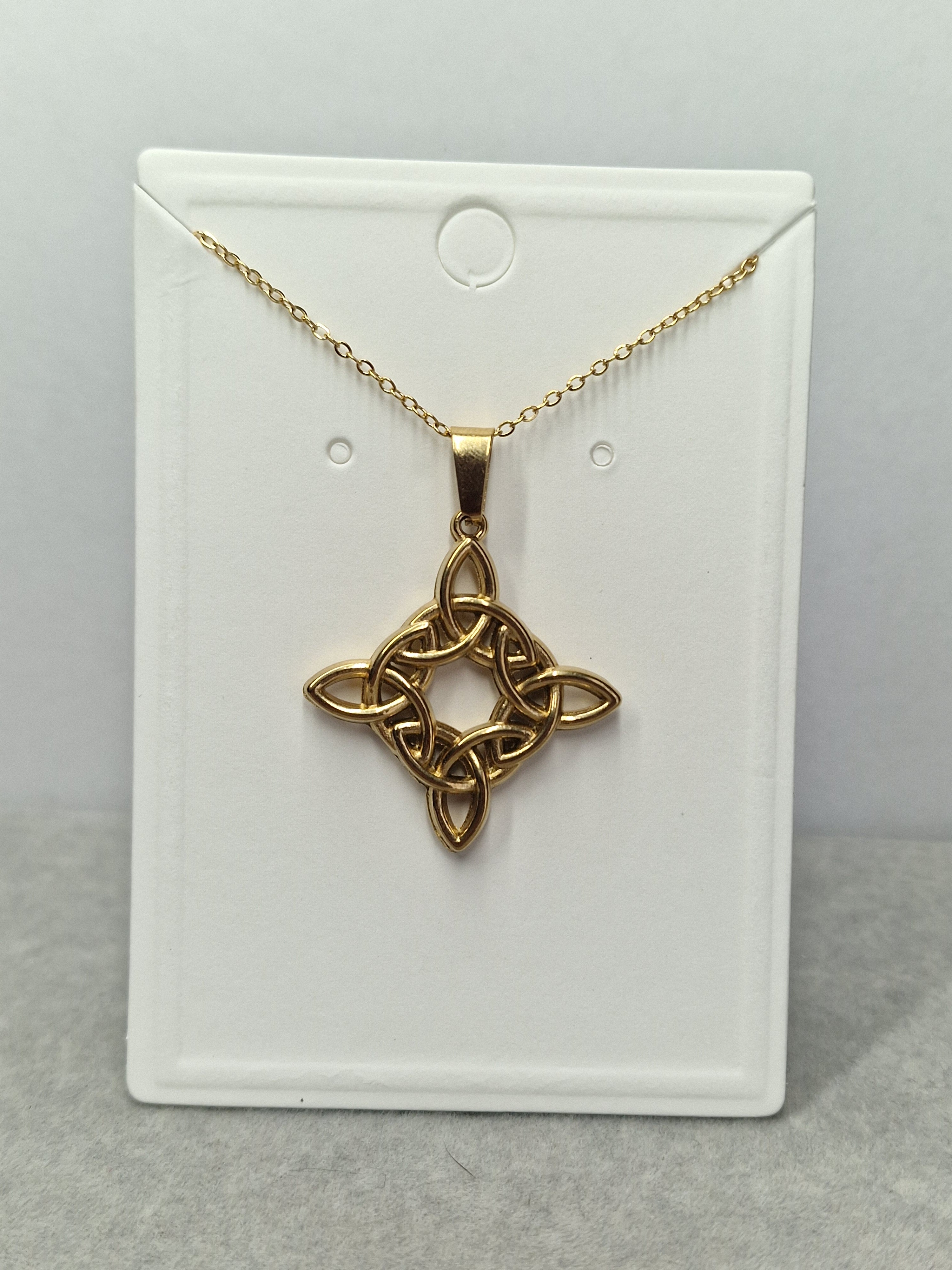 Colgante Nudo de Bruja Acero