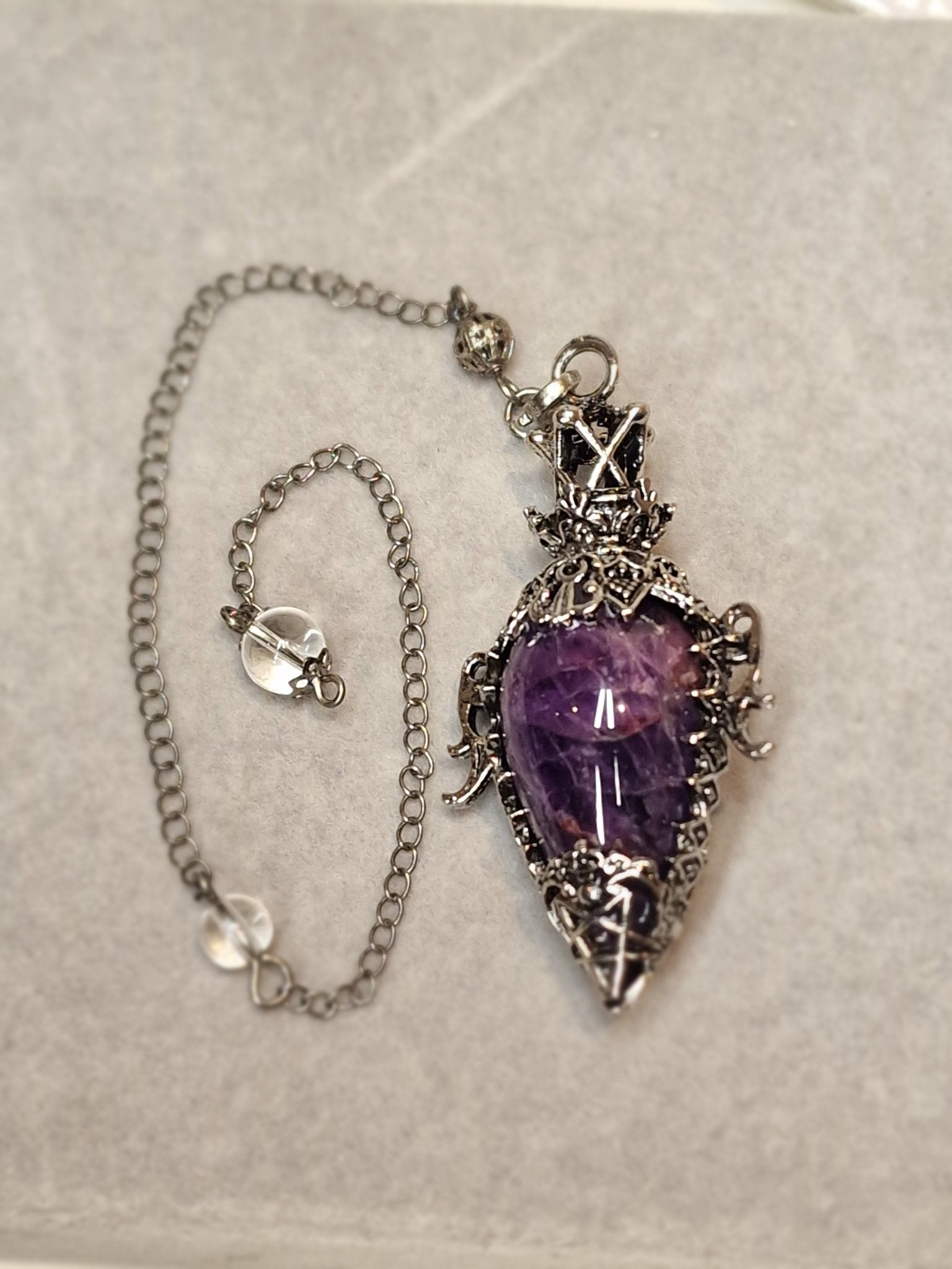 Pendulo Gotico Amatista