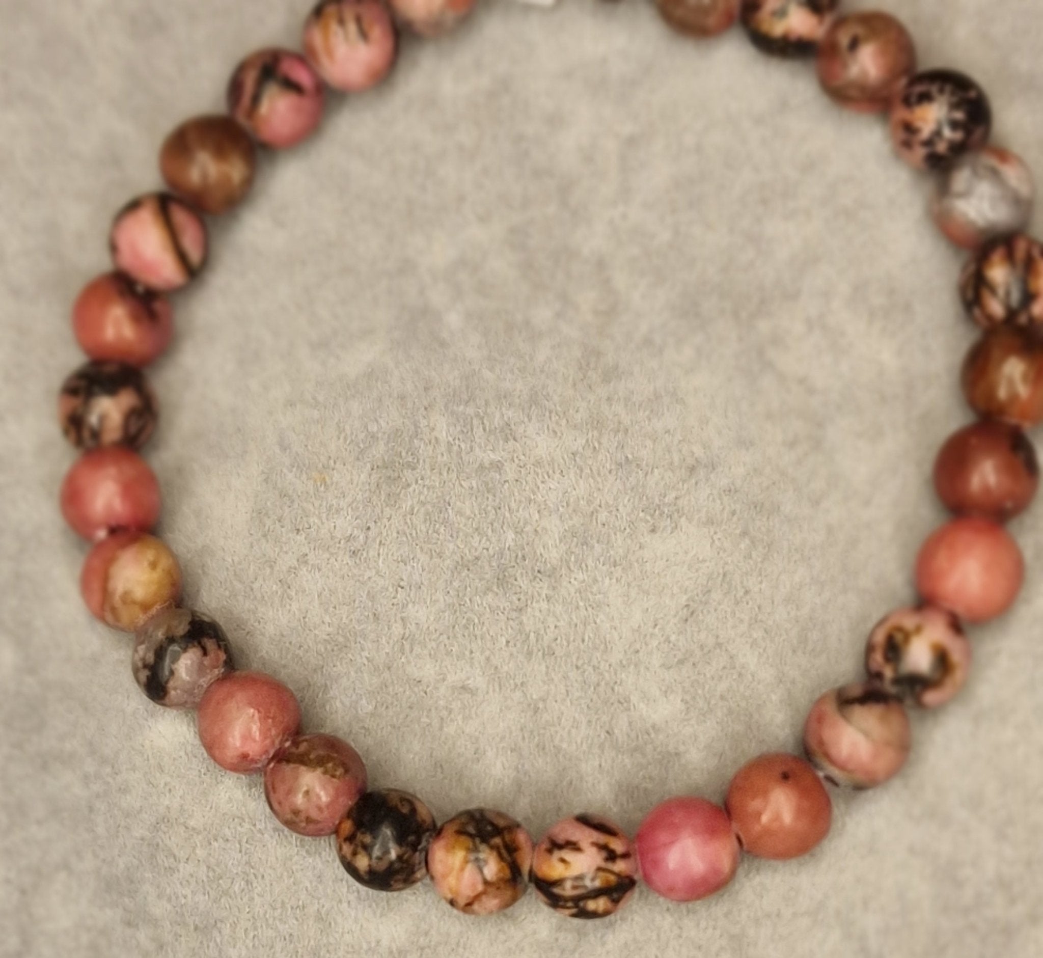 Pulsera Mineral Rodocrosita